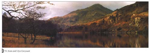 Yr Ara and Llyn Gwynant postcards